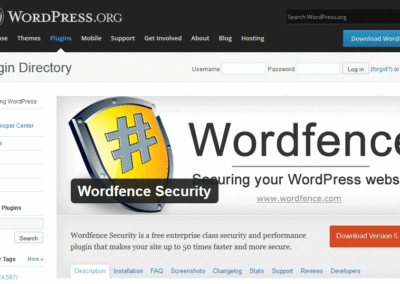 Verifica e gestione della sicurezza con Wordfence