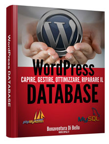 copertina ebook WordPress Database
